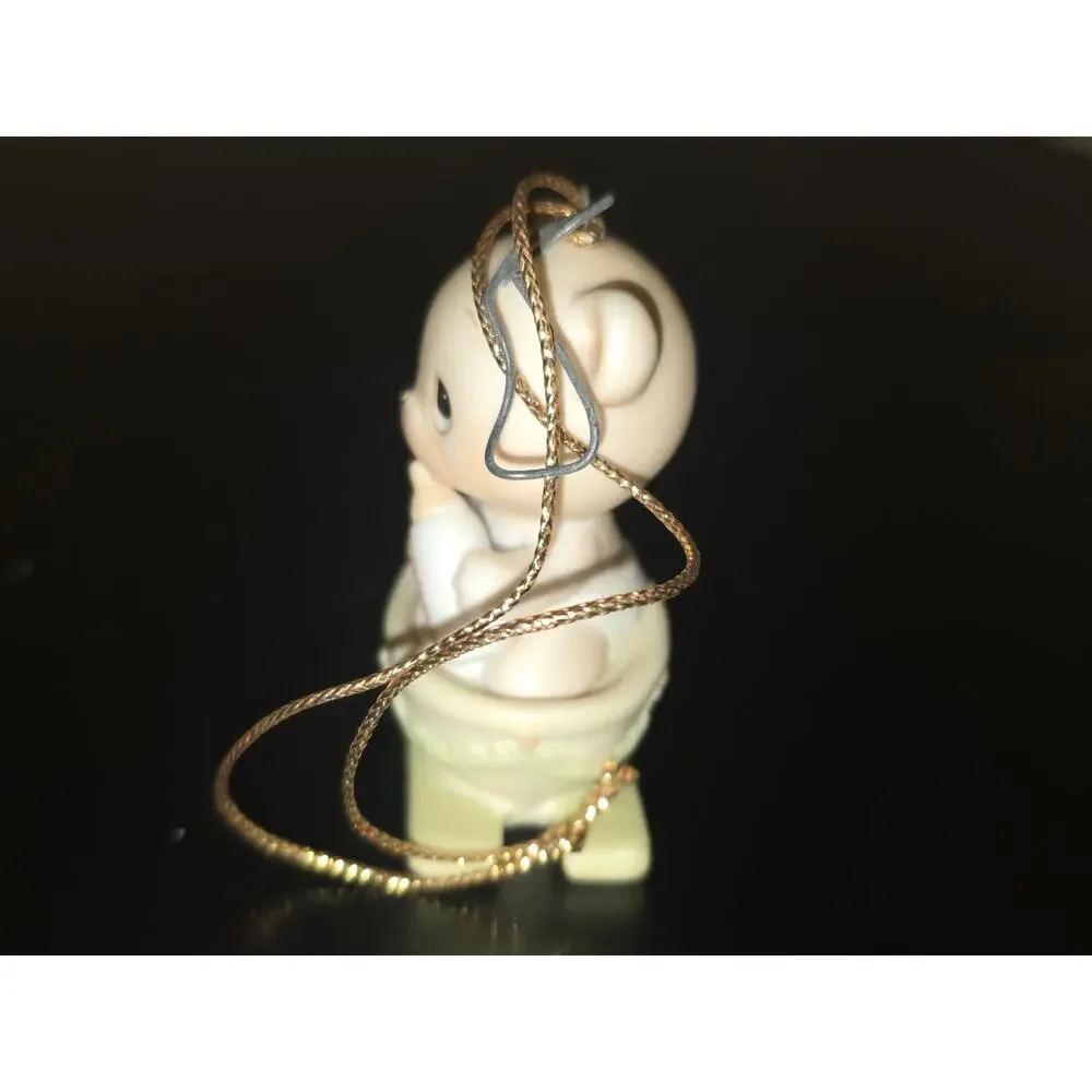 Precious Moments Bear The Good News Of Christmas 1987 Ornament Enesco 104515 Box